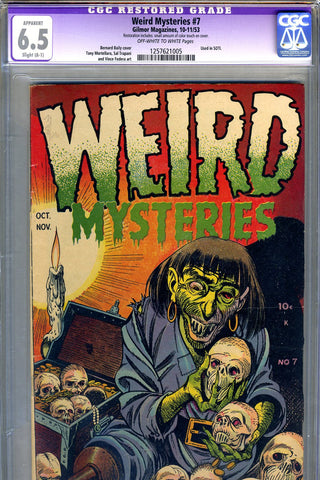 Weird Mysteries #7 CGC graded 6.5 -SOLD!