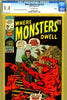 Where Monsters Dwell #8 CGC graded 9.4 - M. Severin and Wrightson cover PEDIGREE - SOLD!
