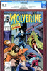 Wolverine #4 CGC graded 9.8 Bloodsport and Roughouse 1st appearance