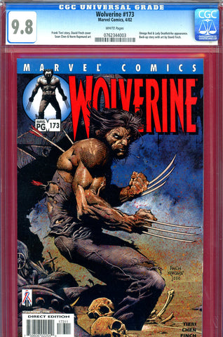 Wolverine #173 CGC graded 9.8 - Omega Red, Cyclops, Shaman and more HIGHEST GRADED