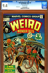 Weird Wonder Tales #02 CGC graded 9.4  reprints Atlas stories