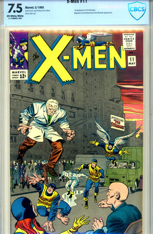 X-Men #011 CBCS graded 7.5 first Stranger SOLD!