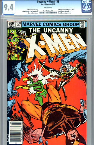 Uncanny X-Men #158 CGC graded 9.4 - first Rogue in title SOLD!