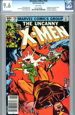 Uncanny X-Men #158 CGC graded 9.6 - first Rogue in title SOLD!