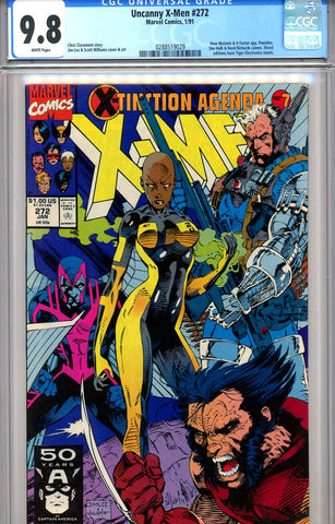 Uncanny X-Men #272 CGC graded 9.8 - X-Tinction Agenda SOLD!