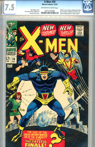 X-Men #039 CGC graded 7.5 - SOLD!