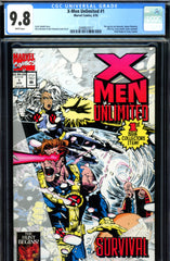 X-Men Unlimited #1 CGC graded 9.8 HIGHEST GRADED Pin-ups galore - SOLD!