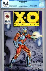 X-O Manowar #01   CGC graded 9.4 first appearance - SOLD!