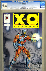 X-O Manowar #01   CGC graded 9.6 - first appearance - SOLD!