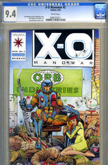 X-O Manowar #02   CGC graded 9.4 SOLD!