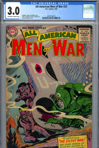 All-American Men of War #23 CGC 3.0  Grandenetti cover