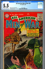 All-American Men of War #28 CGC graded 5.5 - first Sgt. Rock prototype - dated December 1955