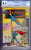 Action Comics #381 CGC graded 8.5 United Nations cover  Legion backup story