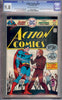 Action Comics #452 CGC graded 9.8  HIGHEST GRADED Green Arrow/Black Canary story