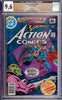 Action Comics #491 CGC graded 9.6  Brainiac & Hawkman cover and story PEDIGREE