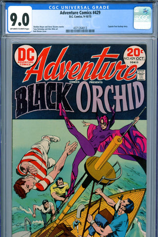 Adventure Comics #429 CGC graded 9.0 2nd appearance of  Black Orchid