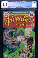 Adventure Comics #437 CGC graded 9.2 Spectre cover/story Mantra app. in backup story