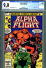 Alpha Flight #2 CGC graded 9.8 HIGHEST GRADED origin of Marrina