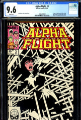 Alpha Flight #03 CGC graded 9.6 origin of Guardian -origin of M.O.T.W.