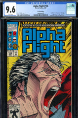 Alpha Flight #106 CGC graded 9.6 SECOND PRINTING  1st Major Mapleleaf