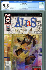 Alias #3 CGC graded 9.8 - Matt Murdock appearance HIGHEST GRADED