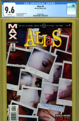 Alias #4 CGC graded 9.6 - Mack cover - 3rd highest graded