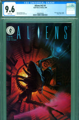 Aliens v2 #1 CGC graded 9.6 - Beauvais cover and art