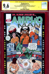Amphoman #1 CGC graded 9.6  SIGNATURE SERIES  remarked