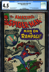 Amazing Spider-Man #32 CGC graded 4.5 second appearance of Doctor Conners