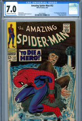 Amazing Spider-Man #052 CGC graded 7.0 first appearance of Joe Robertson