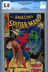 Amazing Spider-Man #054 CGC graded 5.0 Doctor Octopus cover and story