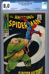 Amazing Spider-Man #060 CGC graded 8.0 Kingpin cover and story - SOLD!