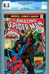 Amazing Spider-Man #139 CGC graded 8.5 first appearance of the Grizzly