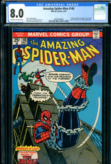 Amazing Spider-Man #148 CGC graded 8.0 Professor Warren revealed as the Jackal