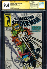 Amazing Spider-Man #298 CGC graded 9.4  SIGNATURE SERIES  McFarlane CGC label