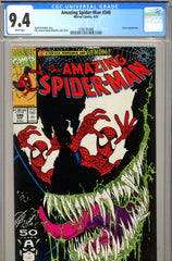 Amazing Spider-Man #346 CGC graded 9.4 Venom cover/story