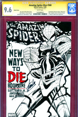 Amazing Spider-Man #568 CGC graded 9.6 SIGNATURE SERIES Stan Lee signed - SOLD!