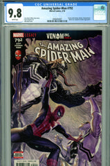 Amazing Spider-Man #792 CGC graded 9.8 Alex Ross cover   Venom + more app. HIGHEST GRADED