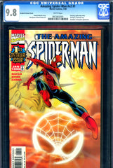 Amazing Spider-Man v2 #1 CGC graded 9.8 - HIGHEST GRD Sunburst Variant cover