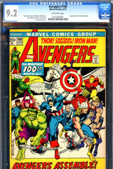 Avengers #100 CGC graded 9.2 - all past Avengers appear in story - SOLD!