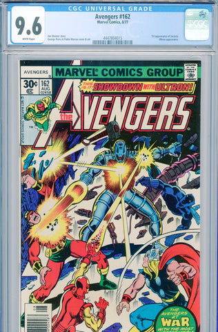 Avengers #162 CGC graded 9.6 - first appearance of Jocasta - SOLD!