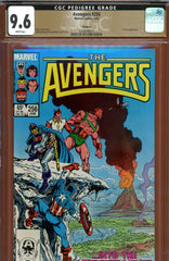 Avengers #256 CGC graded 9.6 - Black Knight joins - PEDIGREE