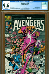 Avengers #268 CGC graded  9.6 - Kang, Growing Man & Space Phantom appearance
