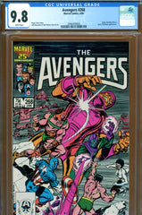 Avengers #268 CGC graded  9.8 - Kang, Growing Man & Space Phantom appearance