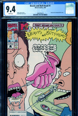 Beavis and Butt-head #1 CGC 9.4  based on animated TV series