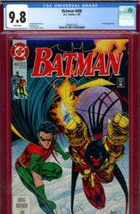 Batman #488 CGC graded 9.8 - Azrael appearance - Jim Aparo art