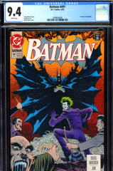 Batman #491 CGC graded 9.4 - Prelude to Knightfall