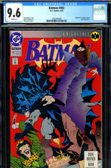 Batman #492 CGC graded 9.6 - Kelly Jones cover