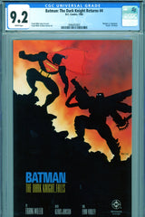 Batman: The Dark Knight Returns #4 CGC graded 9.2  Batman vs. Superman