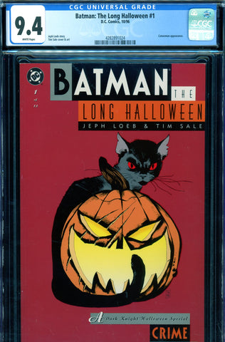 Batman: The Long Halloween #1 CGC graded 9.4 - Sale cover/art - SOLD!
